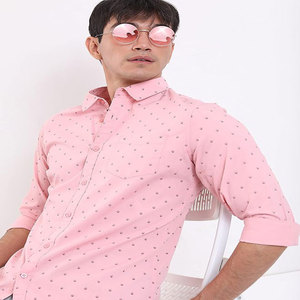 Camisa de vestir de franela transpirable para hombre 2022 con función antiarrugas Impresión de logotipo personalizado al por mayor a un precio económico - Product Image 4