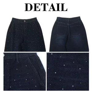 Trimpo Sports Nouveaux Jeans en Denim Premium Taille Haute pour Hommes, Vente en Gros, Écologiques, Respirants, Imprimés Personnalisés, Tenue Décontractée - Product Image 5