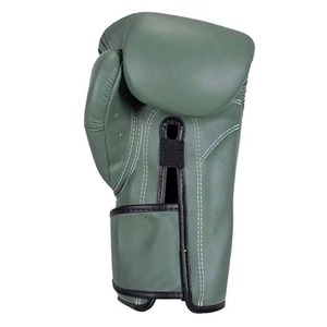 Guantes de boxeo de alta calidad PU cuero Muay Thai guantes profesionales Sparring guantes de boxeo - Product Image 5