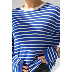 Pull rayé indigo - Product Image 2