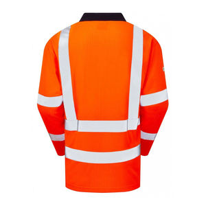 Venta al por mayor OEM de alta visibilidad reflectante de seguridad Polo reflectante camiseta Polo Hi Vis ropa de trabajo Polo reflectante camisa de seguridad - Product Image 2