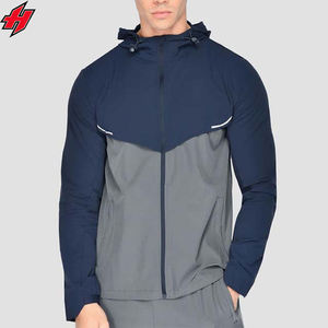 Chándal cortavientos para hombre de fabricación al por mayor, chándal de nailon para hombre con logotipo personalizado ligero de material de poliéster 100% - Product Image 3