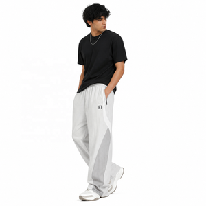 Pantalones Cargo Impermeables Personalizados al por Mayor para Hombre, Cintura Elástica, Bolsillos Laterales, Cordón de Nylon, Transpirables, Corte Relajado, Informales - Product Image 5