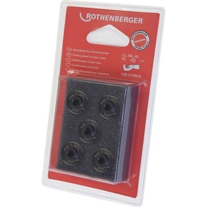 ROTHENBERGER High-Alloy Hardened Steel Replacement Cutting Wheel 18.5 mm Diameter 3 mm Cutting Depth 5 Pieces/ Card Pipe Cutter - Product Image 3