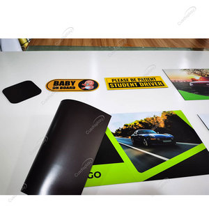 Autocollants magnétiques personnalisés pour pare-chocs de <span class=keywords><strong>voiture</strong></span>, enseignes, affiches pour entreprises, logos de véhicules automobiles, camions, autocollants en vinyle, décalcomanies magnétiques - Product Image 4