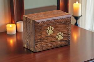 High-Quality Wooden <b>Pet</b> <b>Ashes</b> Urn <b>Box</b> | Handcrafted | Factory Direct Bulk - Product Image 2