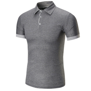 Venta al por mayor Original algodón hombres para Polo camiseta nuevo diseño patrón sólido sostenible Anti-encogimiento suavidad suave y cómodo - Product Image 4