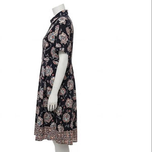 Vestidos Casuales de Tafetán Transpirable con Estampados por Transferencia de Calor, Tela Suave y Ligera, Cómodos para Uso Diario, Atuendos de Moda para Mujer - Product Image 5