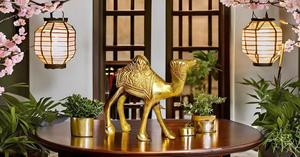 Fait à la main 3 pouces en laiton écologique faune Animal Statue chinois Fengshui Sculpture décorative pour bureau à domicile Art déco Design - Product Image 3
