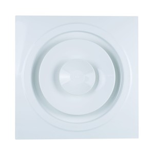 3JW 161732 VIM DCTD a 250 Thermostatic Aluminium Slab RAL 9010-<b>HVAC</b> <b>Systems</b> Circular Diffuser - Product Image 1