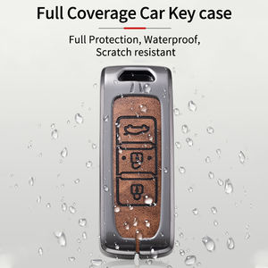 สังกะสีอัลลอยด์รถพับรีโมทคอนโทรลKeyกรณีฝาครอบเชลล์FobสําหรับBaojun Wuling <span class=keywords><strong>510</strong></span> 310 730 560 พวงกุญแจสมาร์ทอุปกรณ์เสริมอัตโนมัติ - Product Image 5
