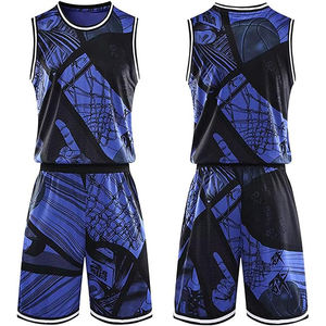 Sublimation complète Sequin Pratique Réversible Couleur Marron Logo Personnalisé Uniformes Gris Mens Basketball Jersey Set - Product Image 4