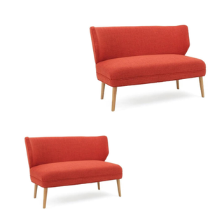 Solid Wooden Garden <b>Sofas</b> with Soff Cushion Home Furniture Indoor and Outdoor Furniture for Living Room Bedroom Garden Patio - Product Image 3