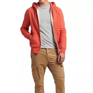 Sudadera con Capucha Personalizada para Hombre, de Poliéster/Algodón, con Estampado Moderno, Forro Polar Grueso de Alta Calidad, Impermeable, Holgada, con Cierre y Forro de Punto - Product Image 1