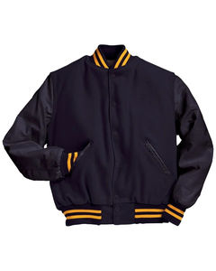 Wholesale Custom Design College Letterman Varsity Jacket XS-2XL Personalized Initials <b>Stand</b> Initialled Baseball Jacket Coated - Product Image 3