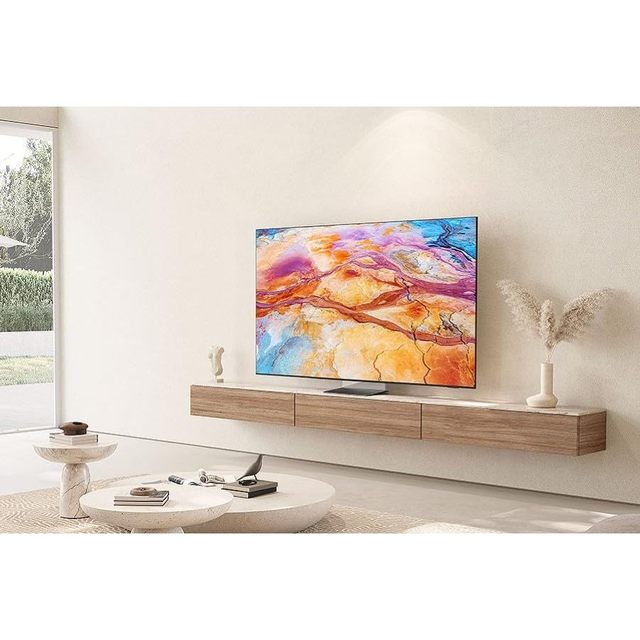 2024 Model for 65-Inch QLED 120Hz Flat Screen Smart TV with Dynamic Range AI Upscaling CE Certified