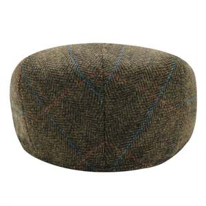 Factory Vintage Classic Newsboy Hat Men's Fall Winter <b>Flat</b> <b>Cap</b> Ivy Driving <b>Wool</b> <b>Cap</b> - Product Image 4