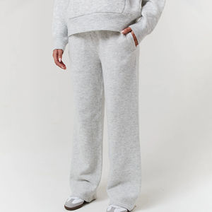 Conjunto Deportivo de Dos Piezas para Mujer, con Capucha, Informal, de Algodón 100%, de Primera Calidad, Ajuste Regular, Servicio OEM ODM - Product Image 6