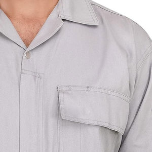 Combinaison conçue pour le confort, la visibilité, l'usage quotidien en milieu industriel, combinaison industrielle, tissu léger de couleur vive - Product Image 4