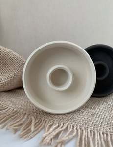 Round Concrete <b>Stick</b> Modern <b>Candle</b> <b>Holder</b> <b>Candle</b> <b>Stick</b> <b>Candle</b> <b>Holder</b> Home Decor Black Finish Lighting <b>Holder</b> Design Metal - Product Image 5