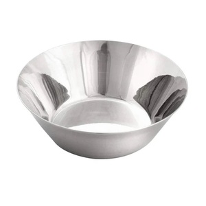 Assiette de service alimentaire ronde de qualité supérieure en aluminium nickelé fait à la main décoration de la maison vaisselle assiette de service - Product Image 6