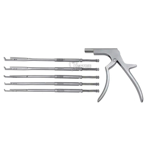 Instrumentos ortopédicos esenciales Cirugía de columna Interlaminar Kerrison Juego de pinzas giratorias Fuente de alimentación manual Implantes déntricos - Product Image 5