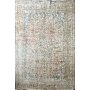 Tapis persan noué à la main, unique en son genre, 12'0 x 9'6 - Product Image 1