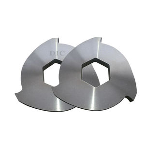 Lames de déchiqueteuse HSL 1.2379-D2 et lames de déchiqueteuse A8 neuves, diamètre 100 mm 400 mm, industries de la construction - Product Image 1