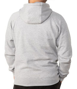 Sudadera con Capucha y Cremallera para Hombre, 100% Algodón, de Alta Calidad, Estilo Urbano, Transpirable, Ecológica, Dos Colores, Invierno - Product Image 2