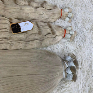 Virgin <b>Hair</b> Bulk in Stock 100% Raw Human <b>Hair</b> Wavy Style Vietnamese No Shedding and Unprocessed <b>Braiding</b> <b>Hair</b> - Product Image 2