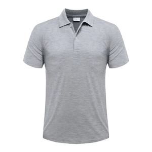 Camisa de Verano para Hombre, Talla Grande, Transpirable, Antiarrugas, de Secado Rápido, con Solapa y Manga Corta, para Personalización Masiva con Impresión y Bordado - Product Image 5