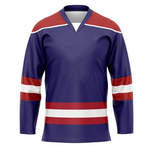 Maillot de hockey sur glace sublimé de qualité supérieure, designs personnalisés, logos et meilleur matériau personnalisé, prix de gros bon marché au Pakistan - Product Image 1