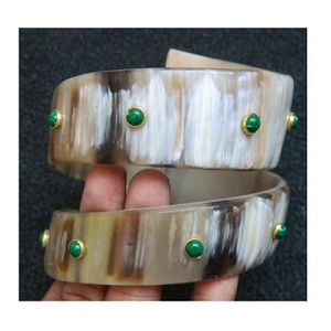 Brazalete de Hueso de Vaca/Camel, Estilo Antiguo, para Mujeres y Niñas, Joyería de Moda - Product Image 2