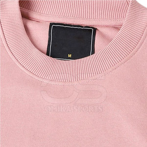 เสื้อสเวตเตอร์โอเวอร์ไซส์สำหรับผู้ชายเสื้อคอกลมพิมพ์ลายสีพื้นสำหรับชุดที่มีสไตล์และสวมใส่สบาย - Product Image 4