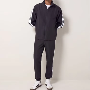 Conjunto Deportivo para Hombre, Transpirable, de Secado Rápido, Chaqueta y Pantalones para Gimnasio, Entrenamiento, Correr y Uso Diario - Product Image 1