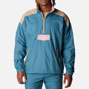 Veste coupe-vent personnalisée à coque rigide en nylon 100% à capuche Veste coupe-vent décontractée respirante de haute qualité à bas prix - Product Image 1