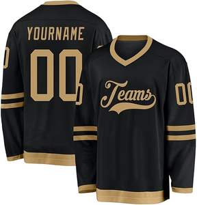 Maillots d'équipe de hockey sur glace sublimés | Conception personnalisée | Tissu respirant | Fournisseur professionnel pour les commandes en gros - Product Image 3
