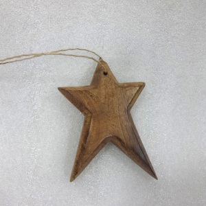 Article de décoration de noël suspendu en bois - Product Image 2