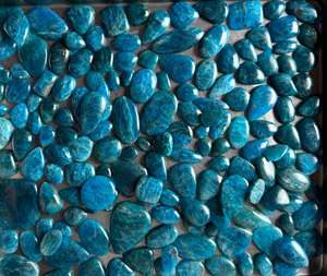 Cabujón de jaspe de apatita suelta de alta calidad de grado AAA, cristal de tierra Natural verde para curar, precio al por mayor - Product Image 1