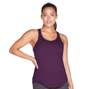 Débardeur de sport uni pour femme, sans manches, col rond, pour le tennis et le golf - Product Image 1