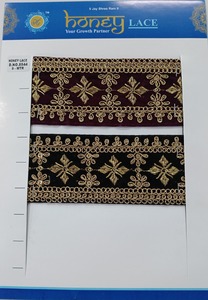 Encaje bordado francés de diseñador con lentejuelas y cuentas para hacer vestidos de novia - Product Image 4