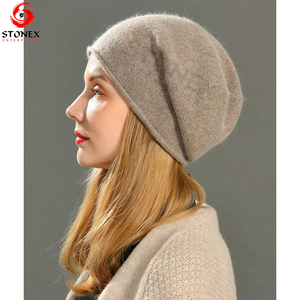 Custom Logo Striped Knitted 100% Acrylic Breathable Beanie for Unisex High Quality <b>Winter</b> <b>Hats</b> - Product Image 4