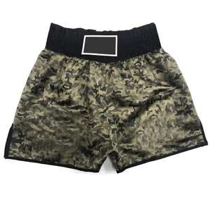 Shorts de sport personnalisés en gros, style streetwear américain, pour basketball et football, 100% coton, taille élastique, respirants et à séchage rapide - Product Image 1