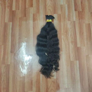 Cheveux humains vierges indiens du sud, ondulés profonds, non traités - Product Image 1