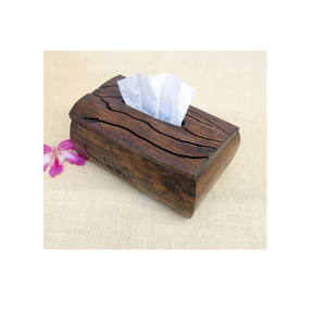 Caja de pañuelos de madera Natural 100%, decoración de escritorio, nuevo diseño, caja de pañuelos de madera de mango para uso en oficina y restaurante - Product Image 5