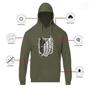 เสื้อมีฮู้ดแบบสวมหัวของผู้ชายใหม่แฟชั่นแบบกำหนดเองตามฤดูกาล2025มีฮู้ดผ้าฝ้าย100% พื้นฐาน - Product Image 3