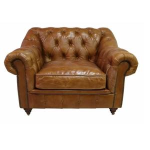 Maison Belfort Coomera European Design Corner Sofa Fabric Brown Single Seater - Product Image 2