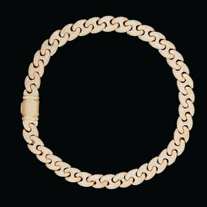 12MM Necklace Bracelet Silver 925 Iced Out Hip Hop Miami VVS Moissanite Diamond Jewelry Custom Cuban Link Chain - Product Image 3