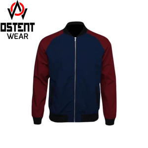 Vente en gros sur mesure Veste pour homme qualité supérieure Veste coupe-vent décontractée hiver à manches longues Manteau bombardier avec logo personnalisé - Product Image 3