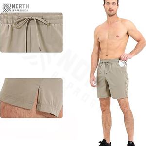 กางเกงขาสั้นลำลองสำหรับผู้ชายกางเกงวิ่งออกกำลังกายออกกำลังกายระบายอากาศได้ดีแห้งเร็วน้ำหนักเบาใส่ไปยิม - Product Image 6